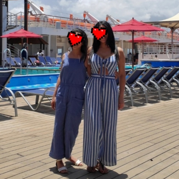 Romper Jumpsuit blue - Picture 3 of 5